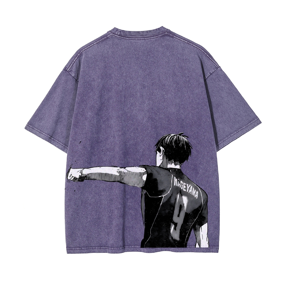 Tobio Kageyama Vintage Oversized T-Shirt | Haikyu!!