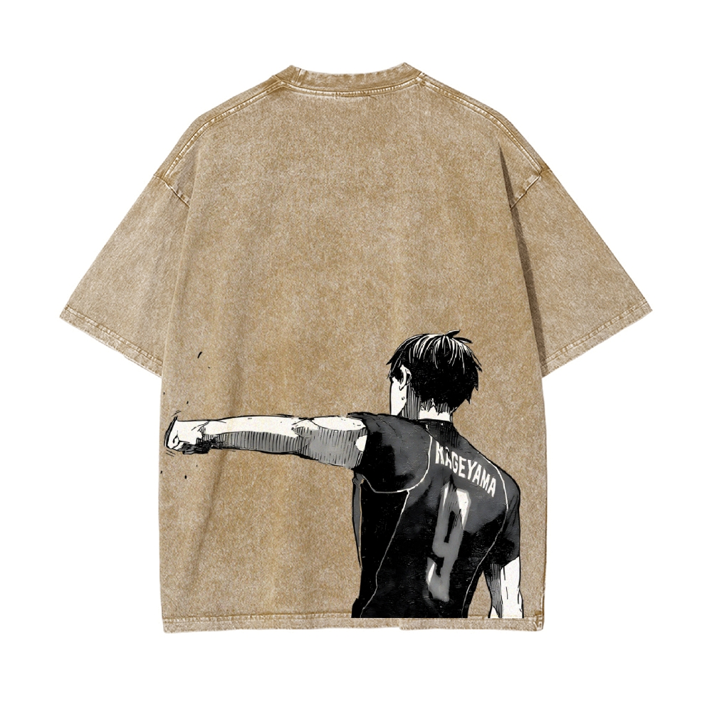 Tobio Kageyama Vintage Oversized T-Shirt | Haikyu!!