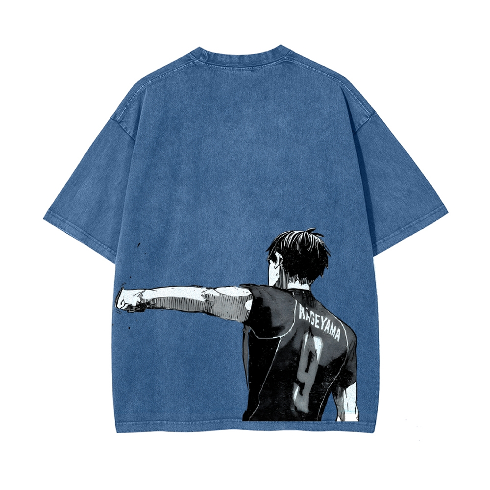 Tobio Kageyama Vintage Oversized T-Shirt | Haikyu!!