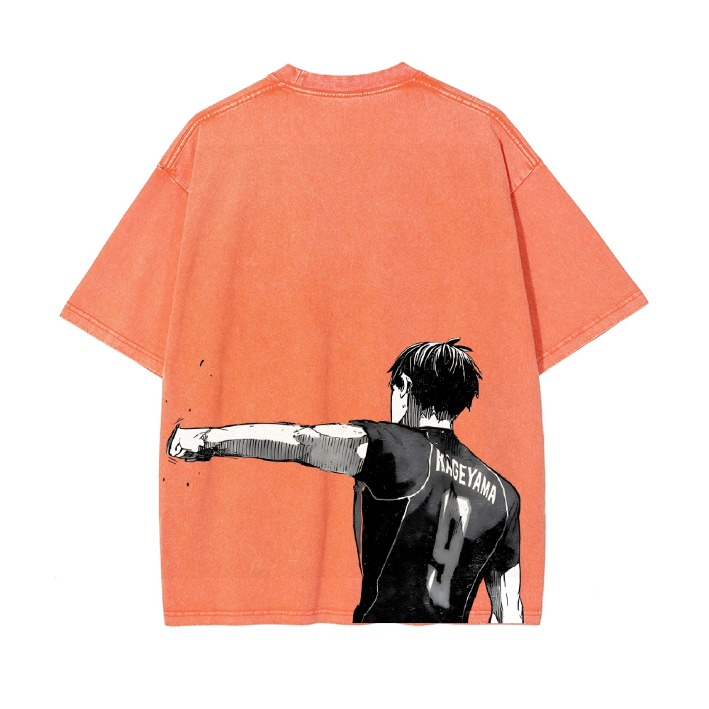 Tobio Kageyama Vintage Oversized T-Shirt | Haikyu!!