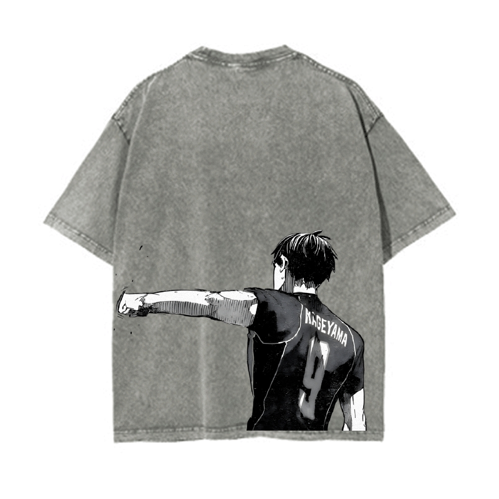Tobio Kageyama Vintage Oversized T-Shirt | Haikyu!!