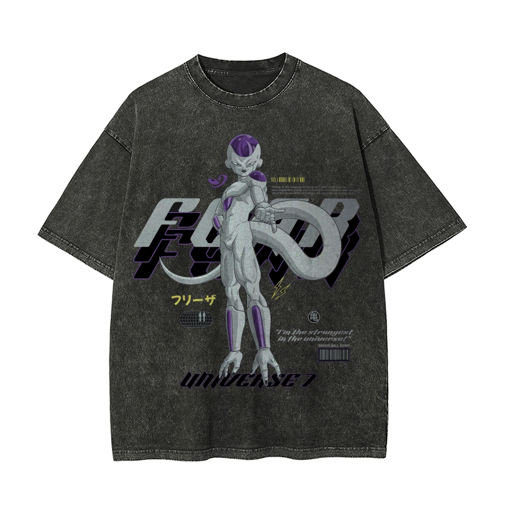 Frieza Vintage Oversized T-Shirt | Dragon Ball Super