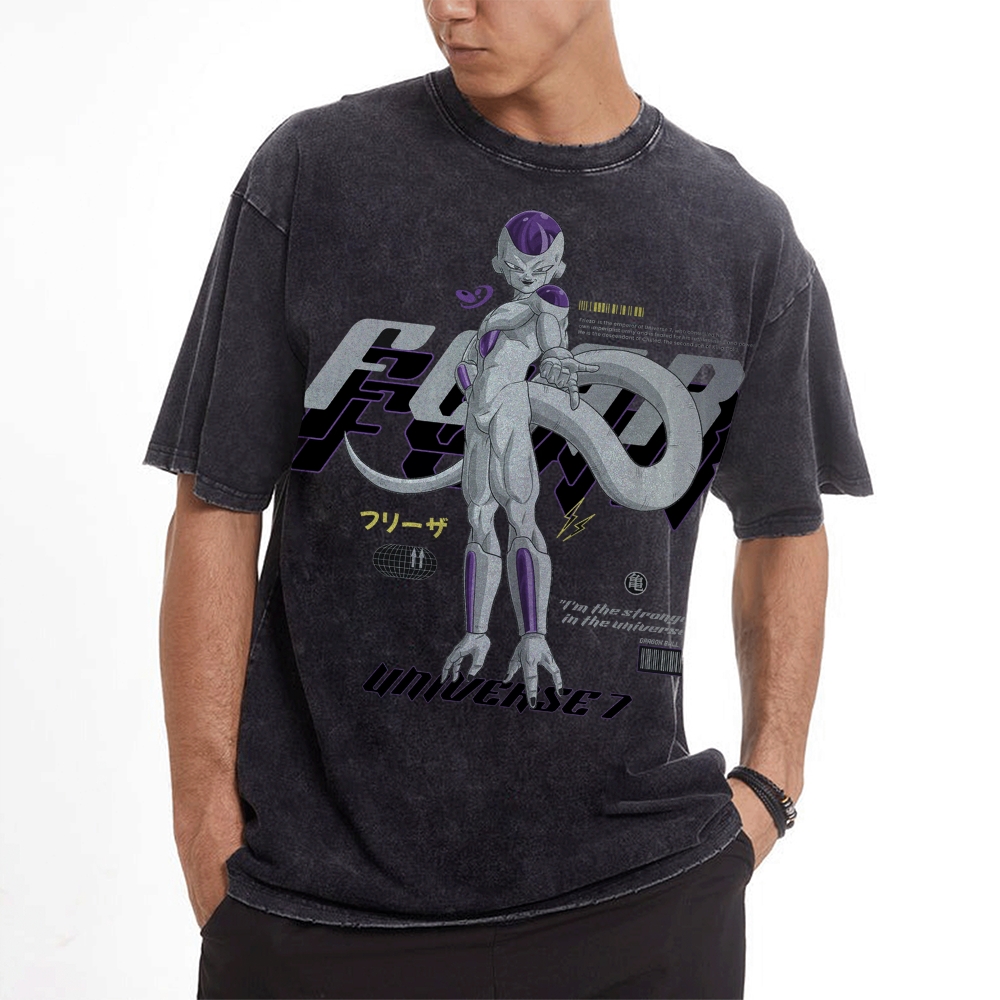 Frieza Vintage Oversized T-Shirt | Dragon Ball Super