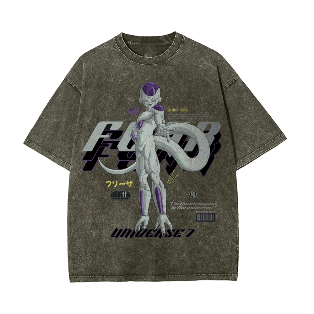 Frieza Vintage Oversized T-Shirt | Dragon Ball Super