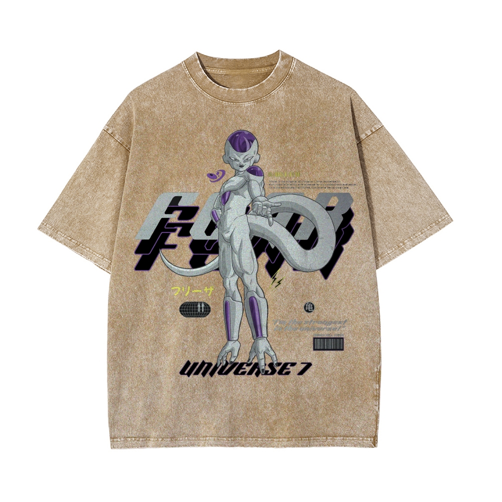 Frieza Vintage Oversized T-Shirt | Dragon Ball Super