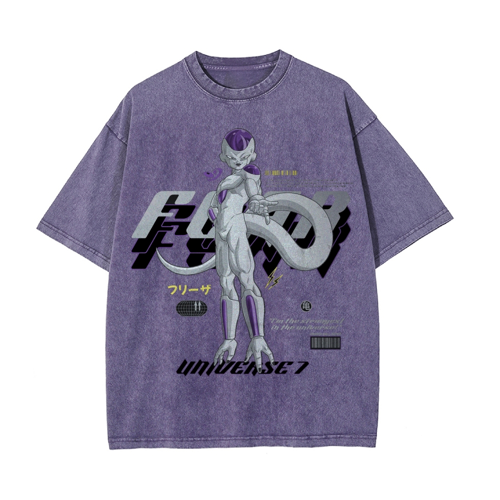 Frieza Vintage Oversized T-Shirt | Dragon Ball Super