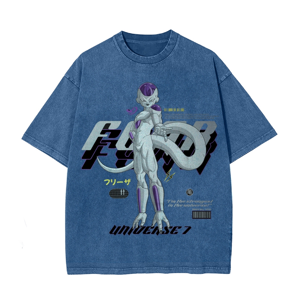 Frieza Vintage Oversized T-Shirt | Dragon Ball Super