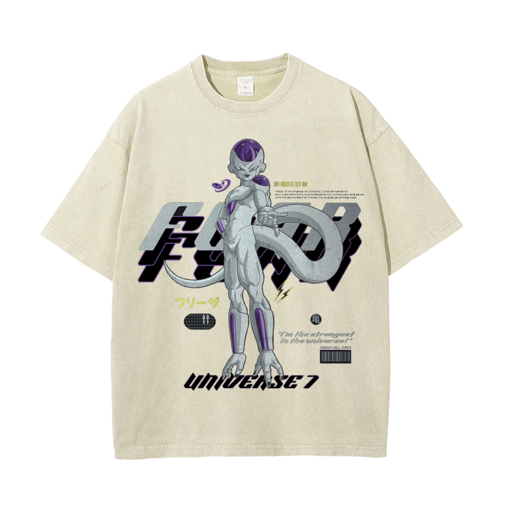 Frieza Vintage Oversized T-Shirt | Dragon Ball Super