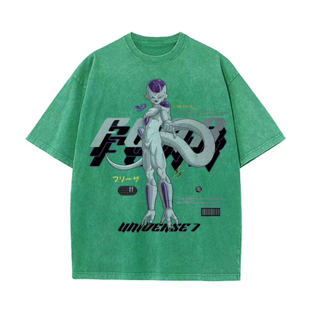 Frieza Vintage Oversized T-Shirt | Dragon Ball Super