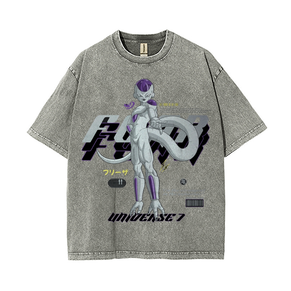 Frieza Vintage Oversized T-Shirt | Dragon Ball Super
