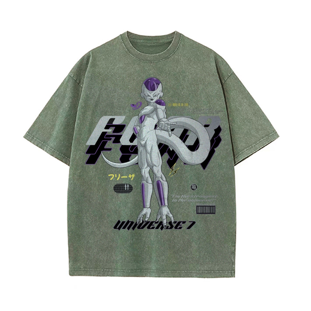 Frieza Vintage Oversized T-Shirt | Dragon Ball Super