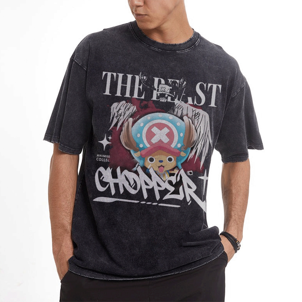 Chopper Vintage Oversized T-Shirt | One Piece
