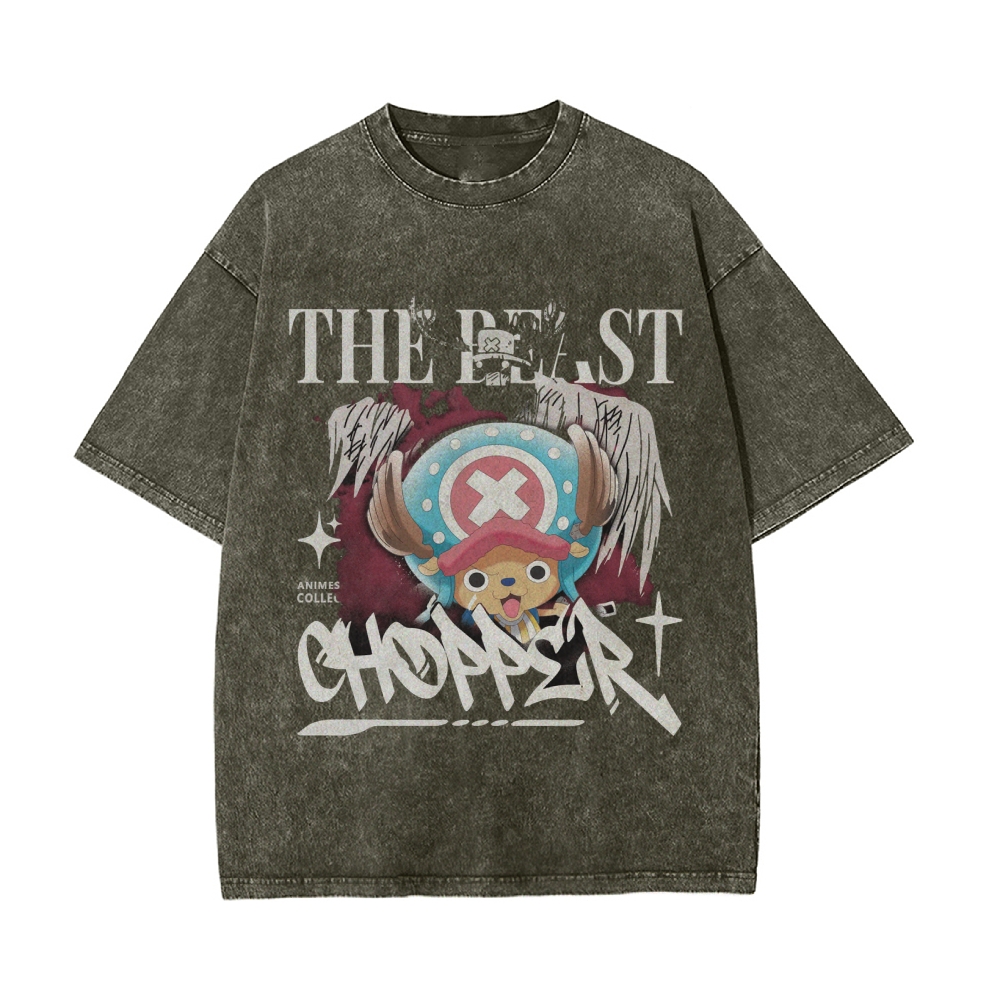 Chopper Vintage Oversized T-Shirt | One Piece