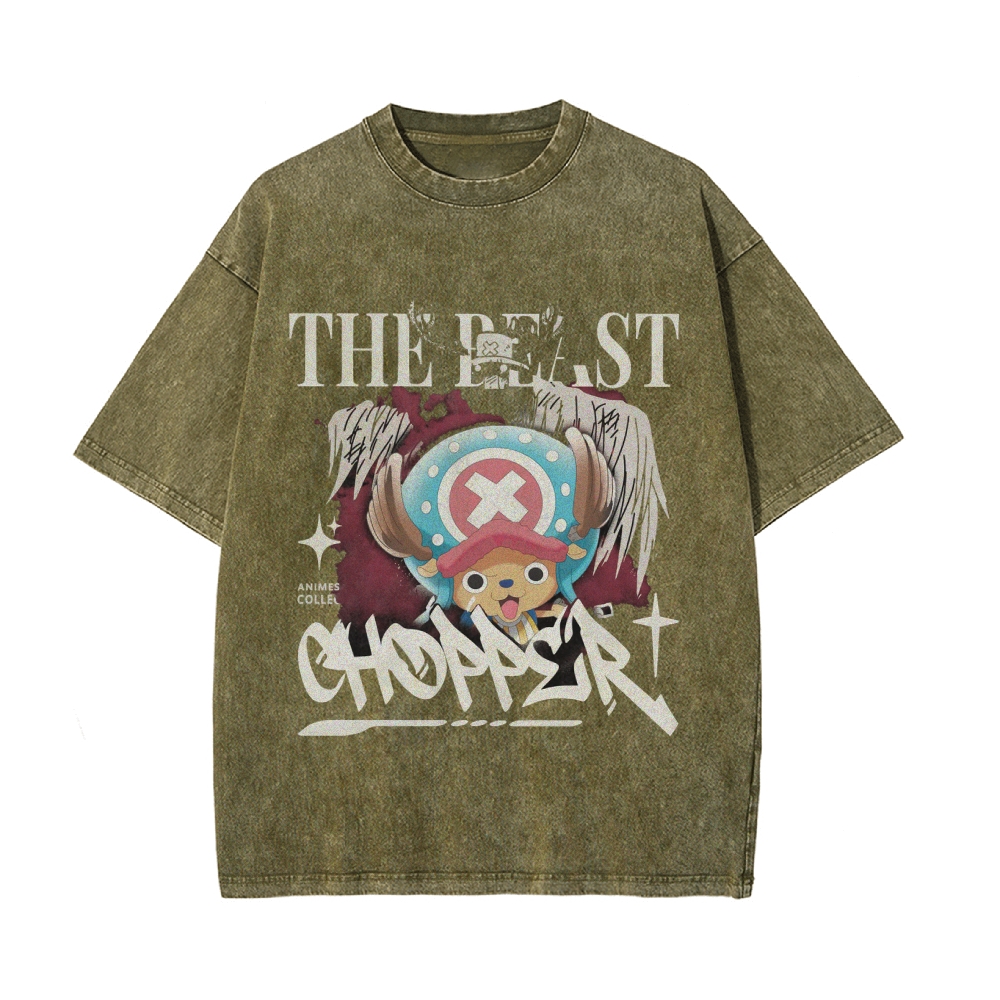 Chopper Vintage Oversized T-Shirt | One Piece