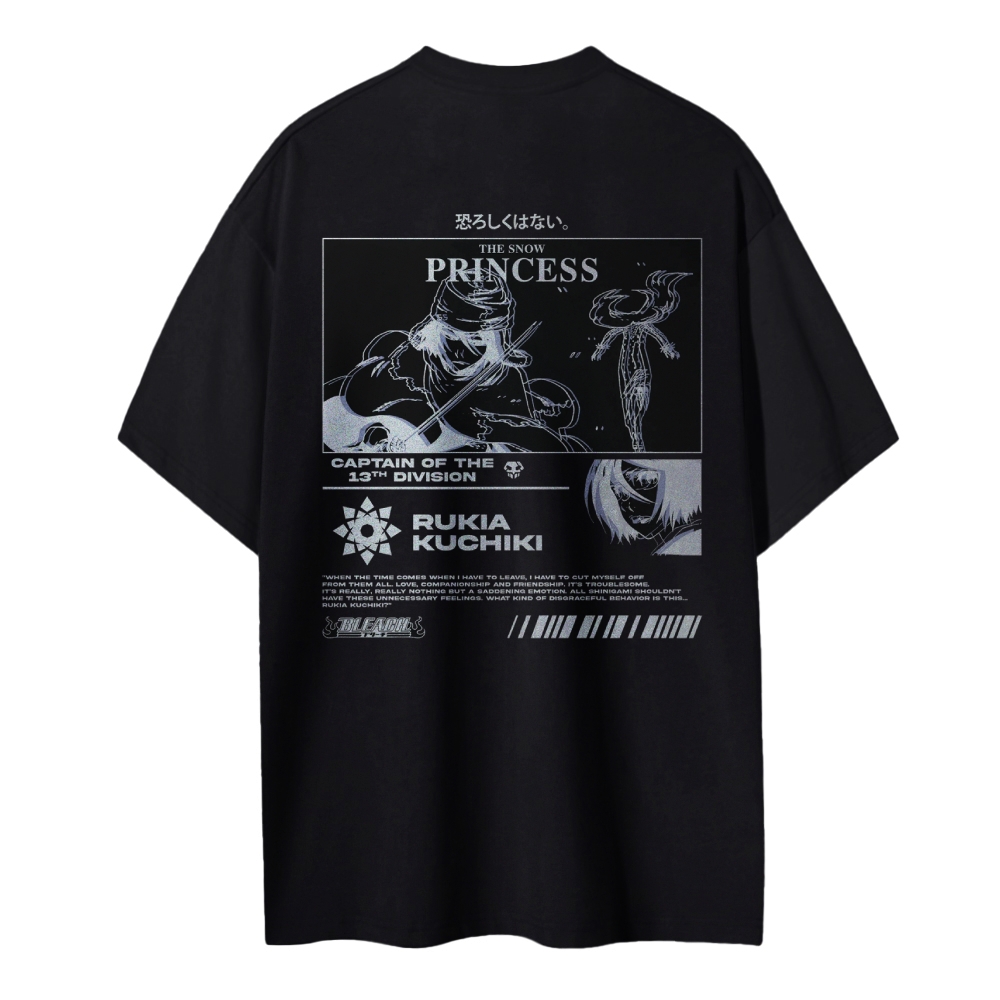 Rukia Kuchiki Bleach T-shirt | Tybw