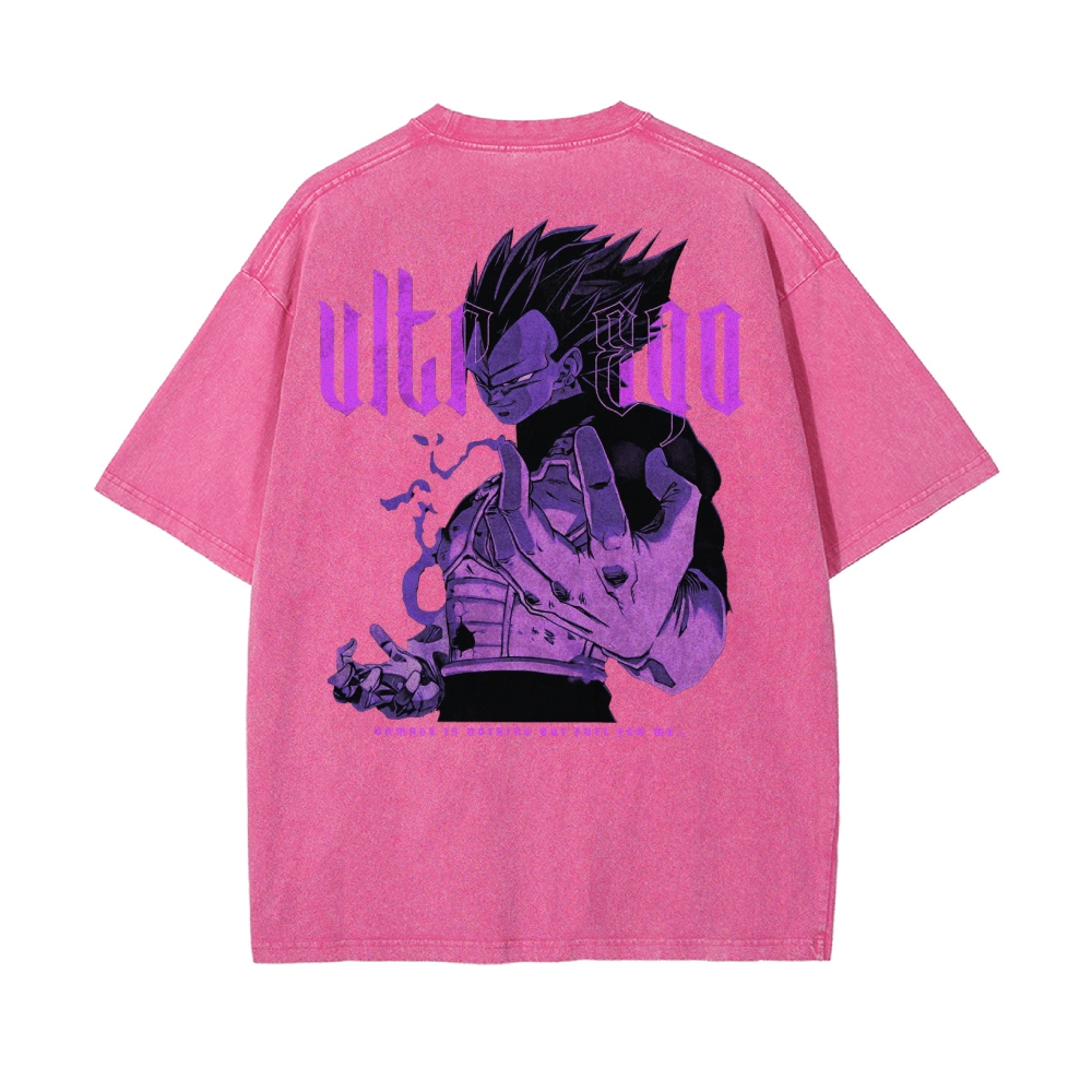Vegeta Ultra Ego Vintage T-Shirt | Dragon Ball Super