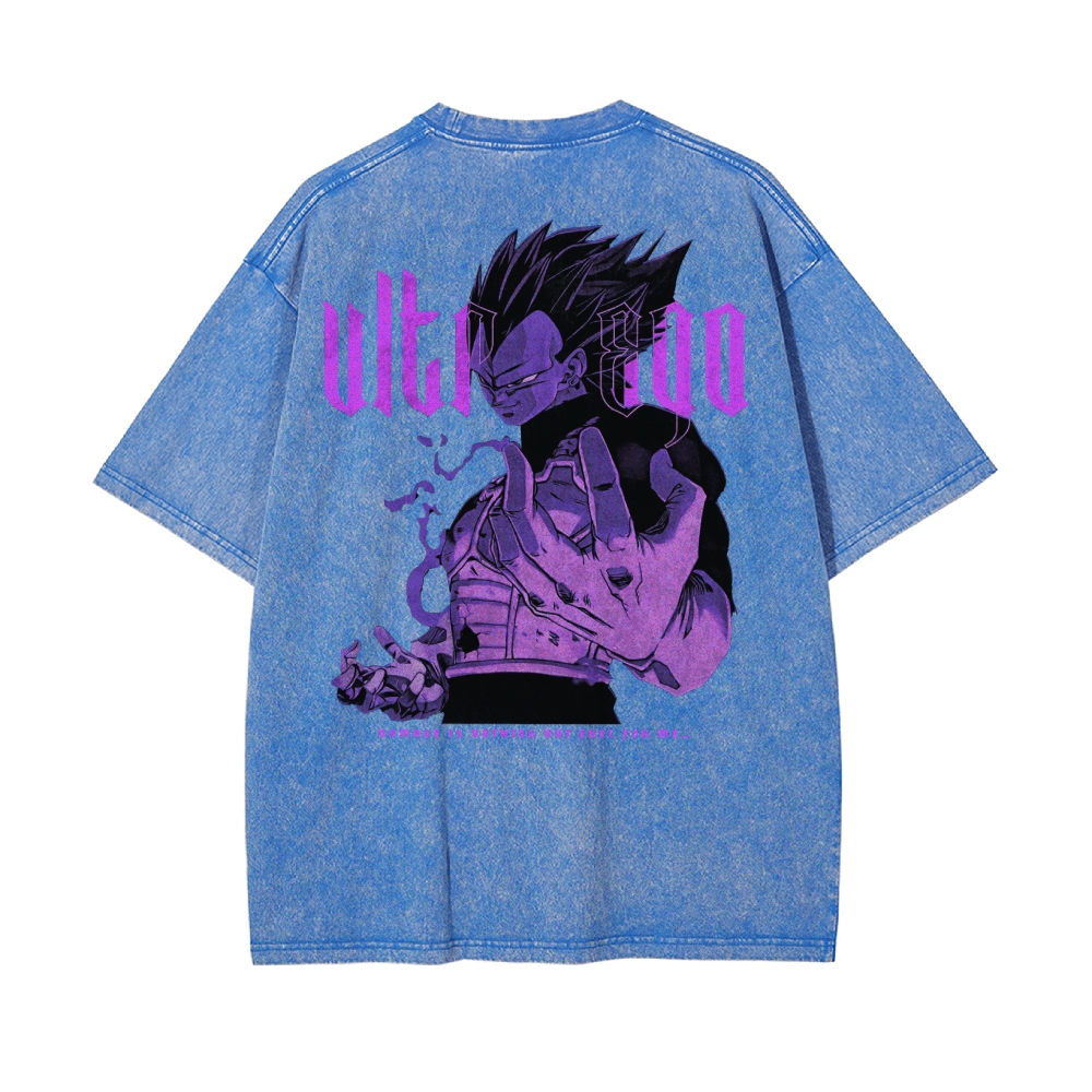 Vegeta Ultra Ego Vintage T-Shirt | Dragon Ball Super