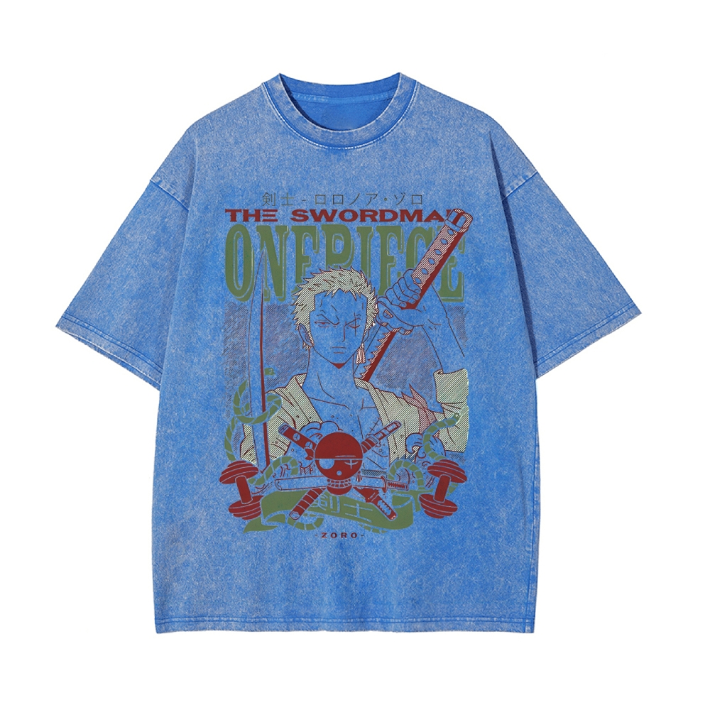 Zoro Vintage Oversized T-Shirt | One Piece