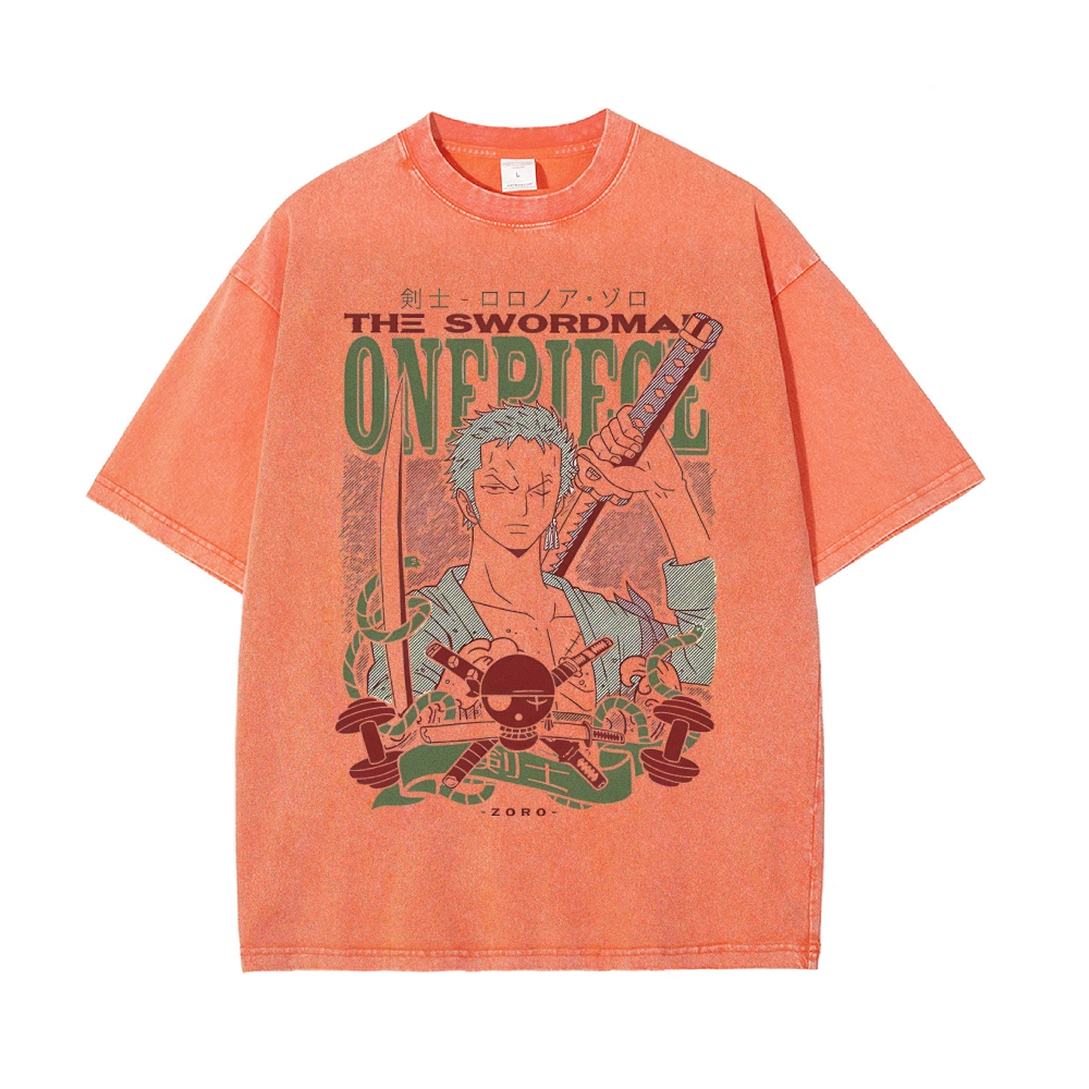 Zoro Vintage Oversized T-Shirt | One Piece