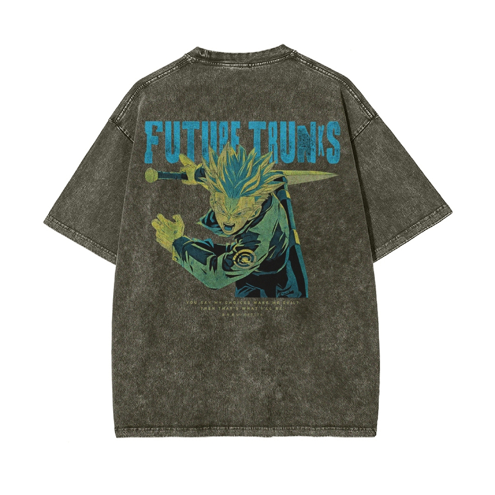 Future Trunks Vintage T-Shirt | Dragon Ball Super