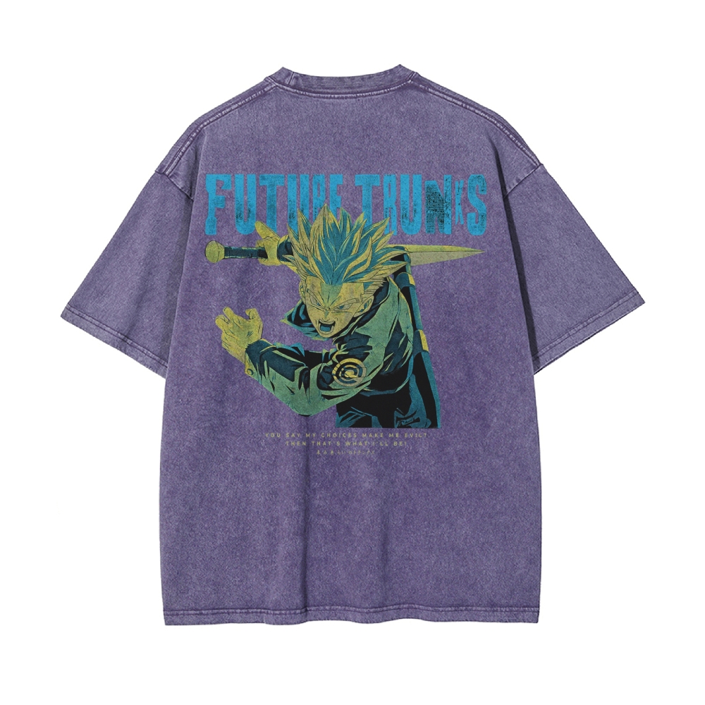 Future Trunks Vintage T-Shirt | Dragon Ball Super