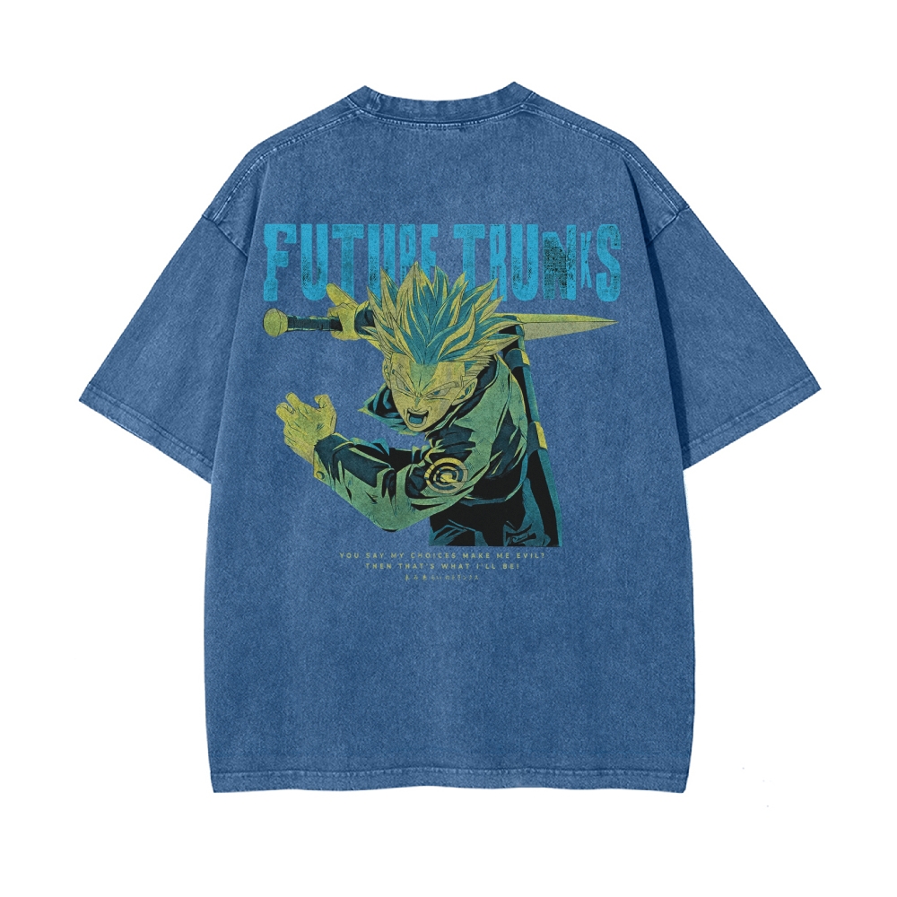 Future Trunks Vintage T-Shirt | Dragon Ball Super