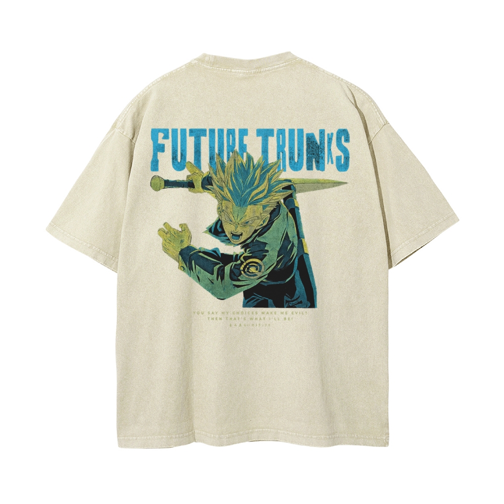 Future Trunks Vintage T-Shirt | Dragon Ball Super