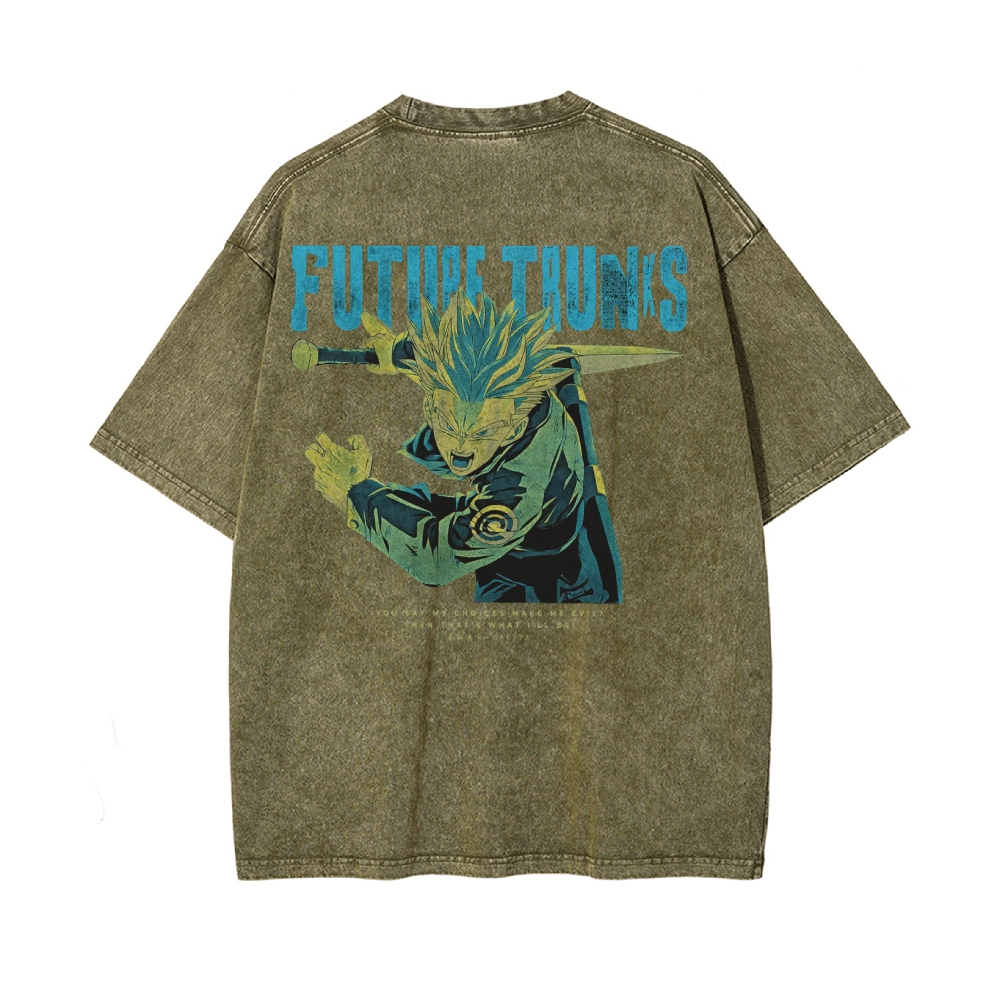 Future Trunks Vintage T-Shirt | Dragon Ball Super
