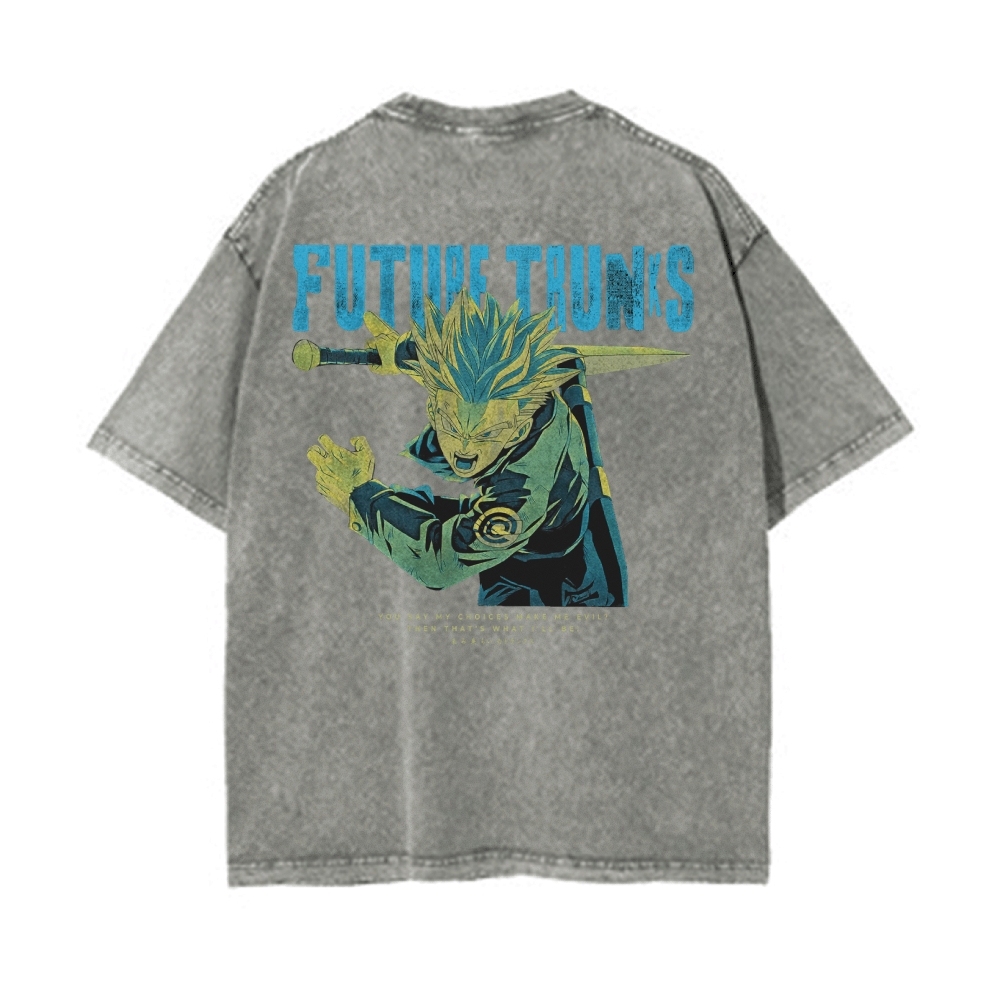 Future Trunks Vintage T-Shirt | Dragon Ball Super
