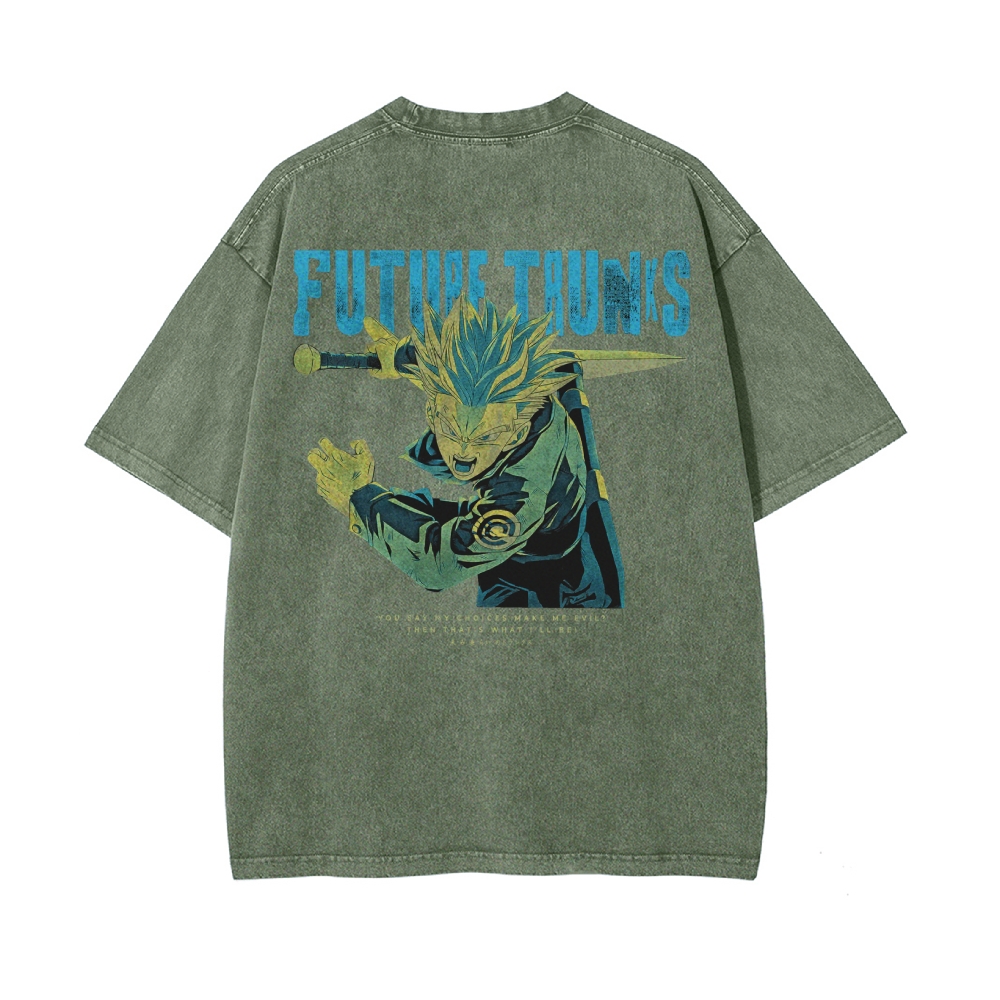Future Trunks Vintage T-Shirt | Dragon Ball Super
