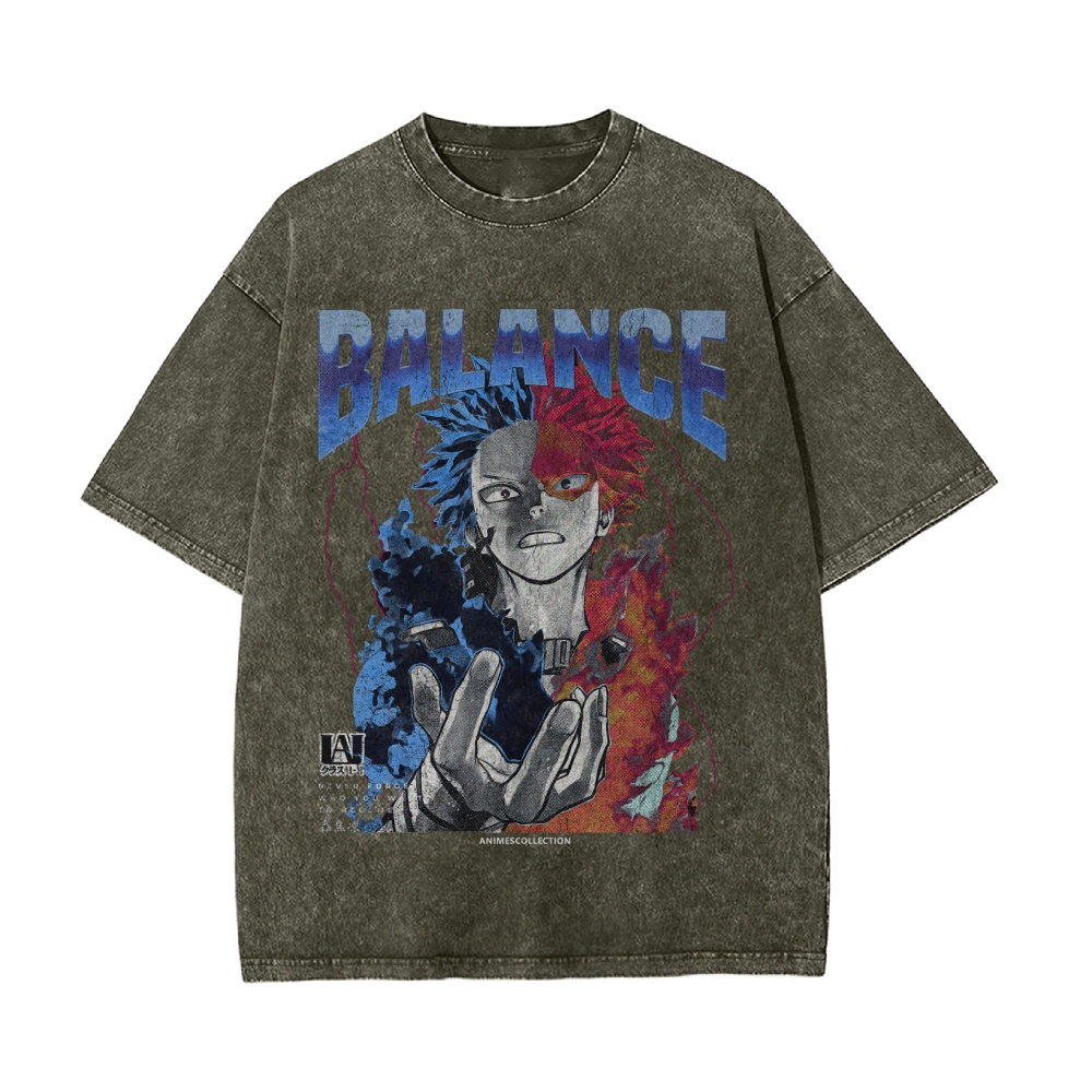 Todoroki Vintage T-Shirt | My Hero Academia