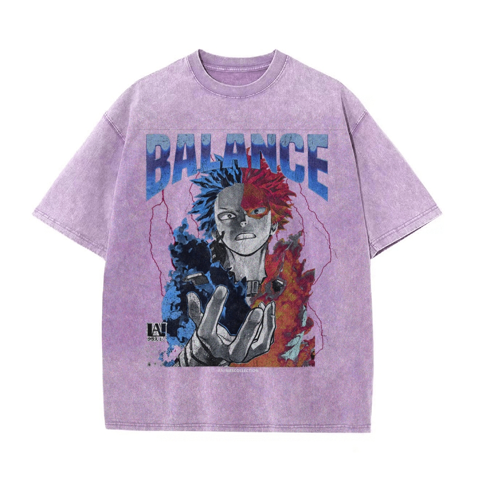 Todoroki Vintage T-Shirt | My Hero Academia