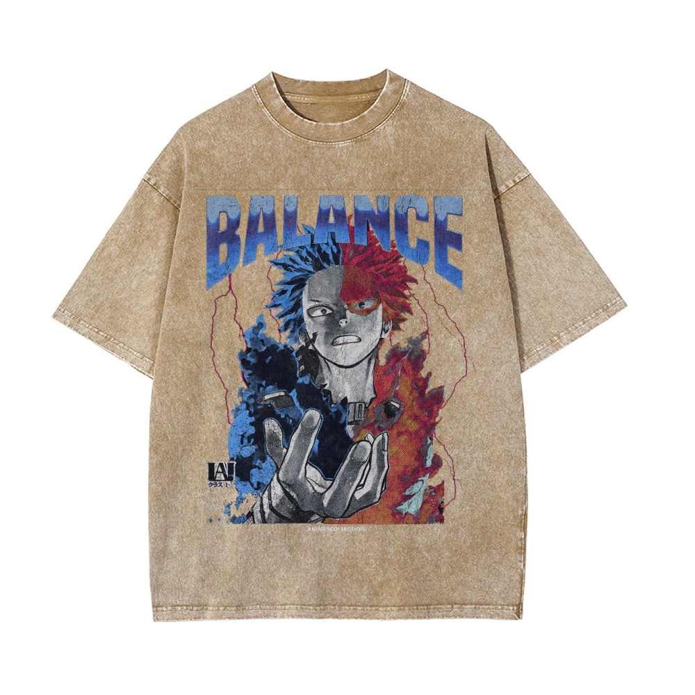 Todoroki Vintage T-Shirt | My Hero Academia