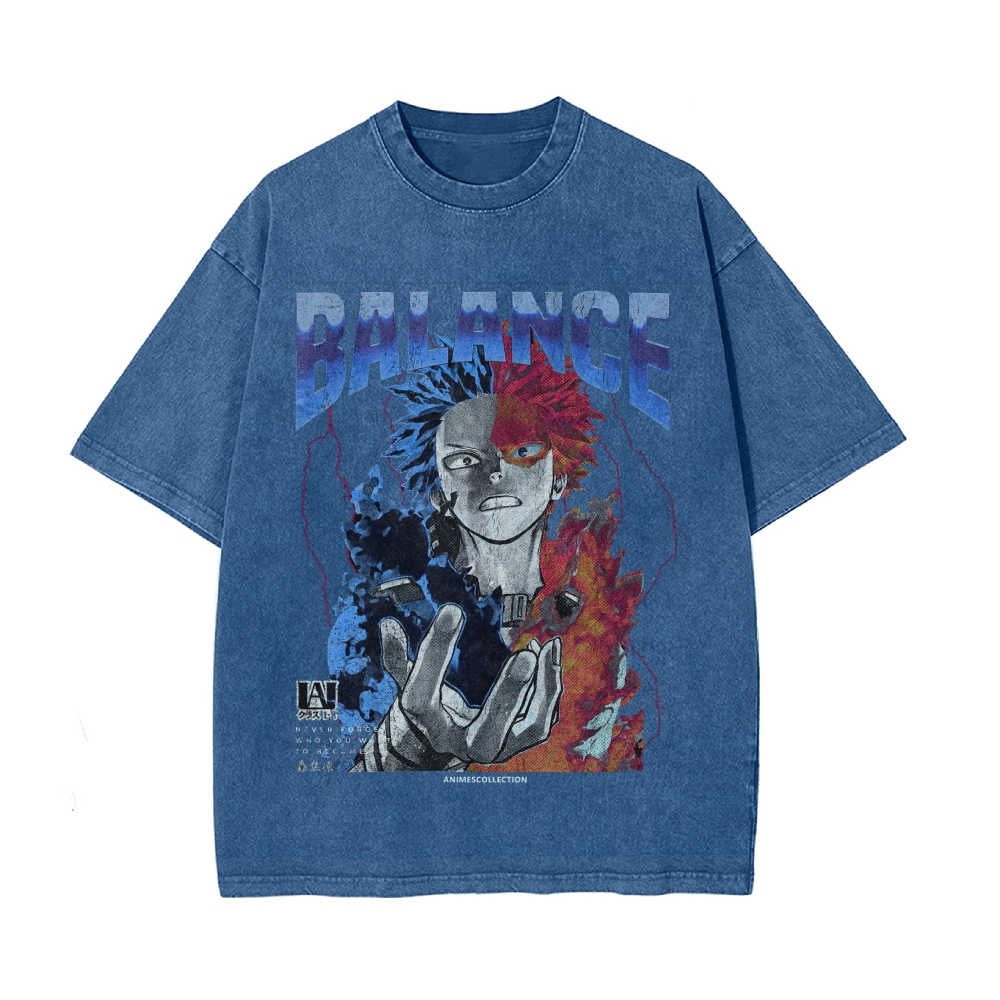 Todoroki Vintage T-Shirt | My Hero Academia