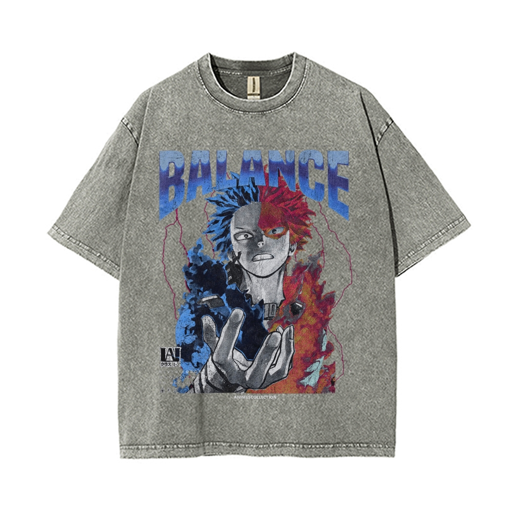 Todoroki Vintage T-Shirt | My Hero Academia