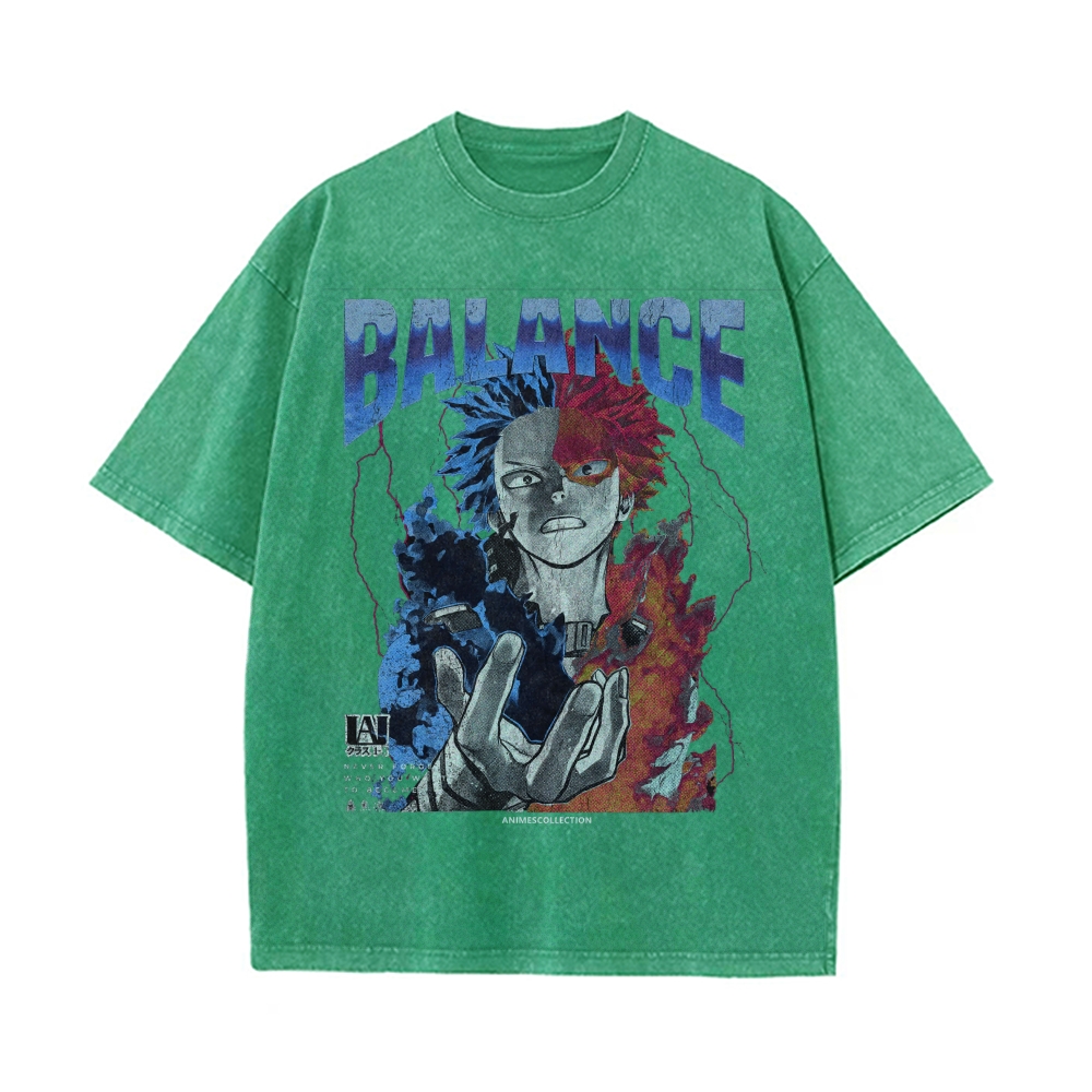 Todoroki Vintage T-Shirt | My Hero Academia