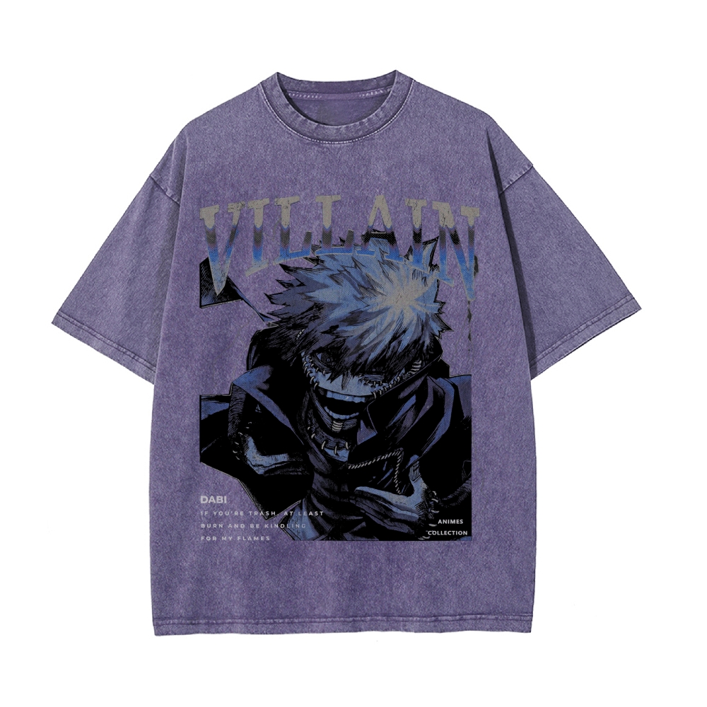 Dabi Vintage T-Shirt | My Hero Academia