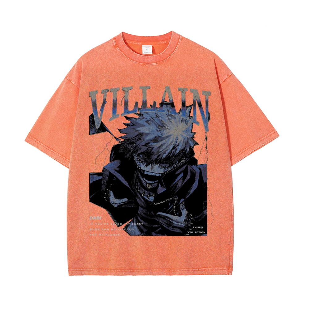 Dabi Vintage T-Shirt | My Hero Academia