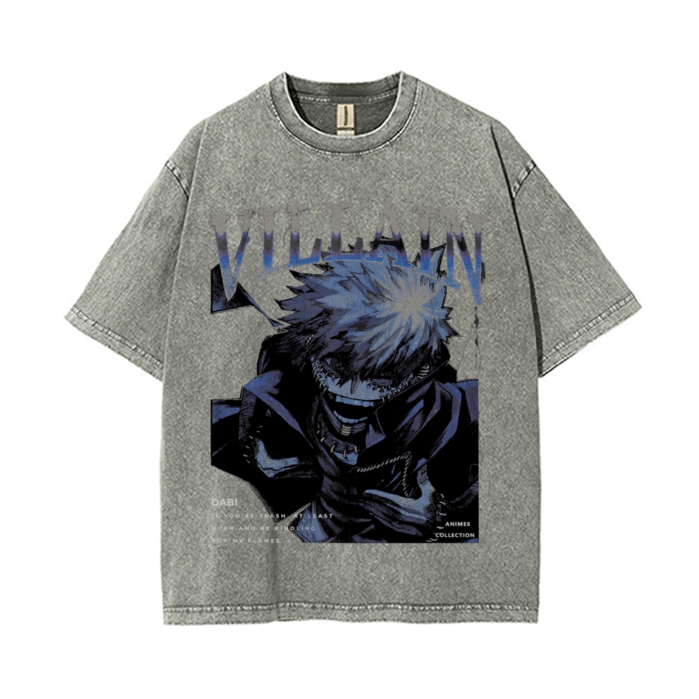 Dabi Vintage T-Shirt | My Hero Academia