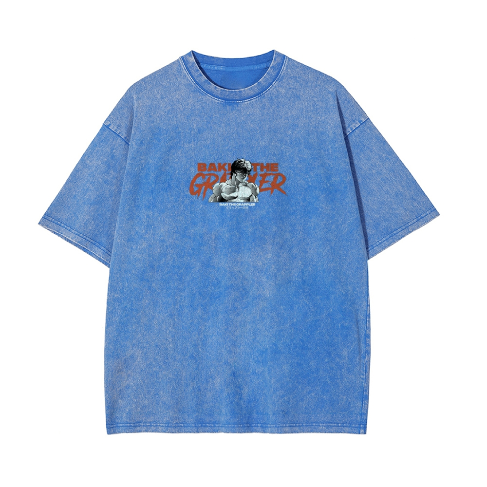 Baki Hanma Baki Vintage Oversized T-Shirt | The Grappler