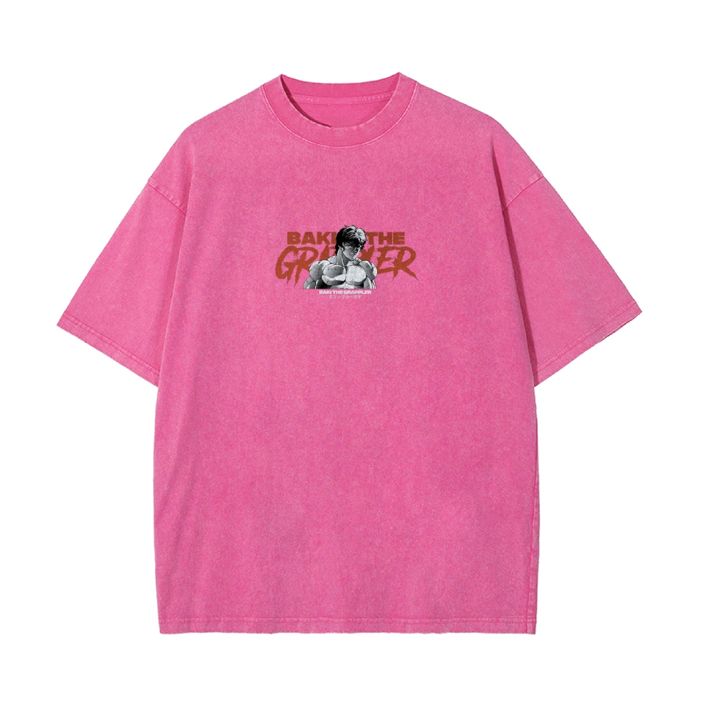 Baki Hanma Baki Vintage Oversized T-Shirt | The Grappler