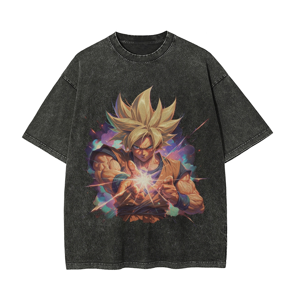 Super Saiyan Son Goku Vintage T-Shirt | Dragon Ball Super