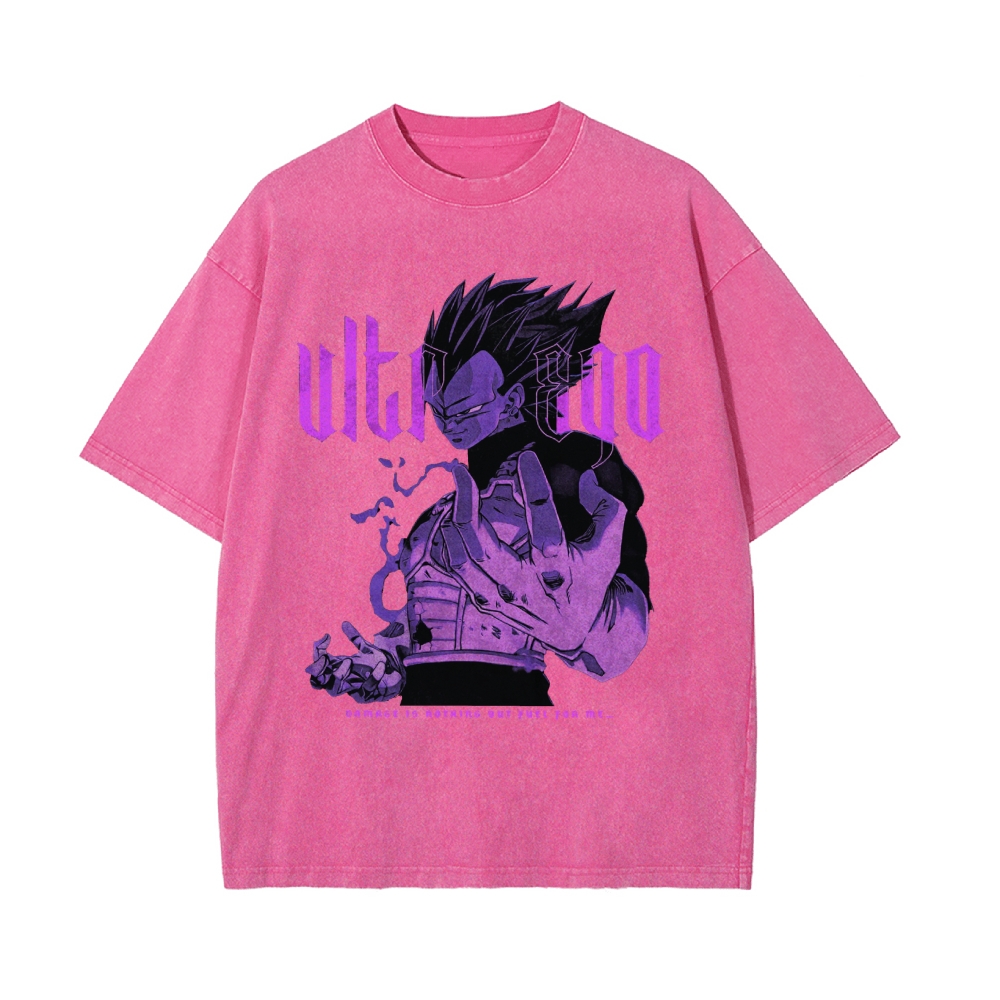 Vegeta Ultra Ego Vintage T-Shirt | Dragon Ball Super