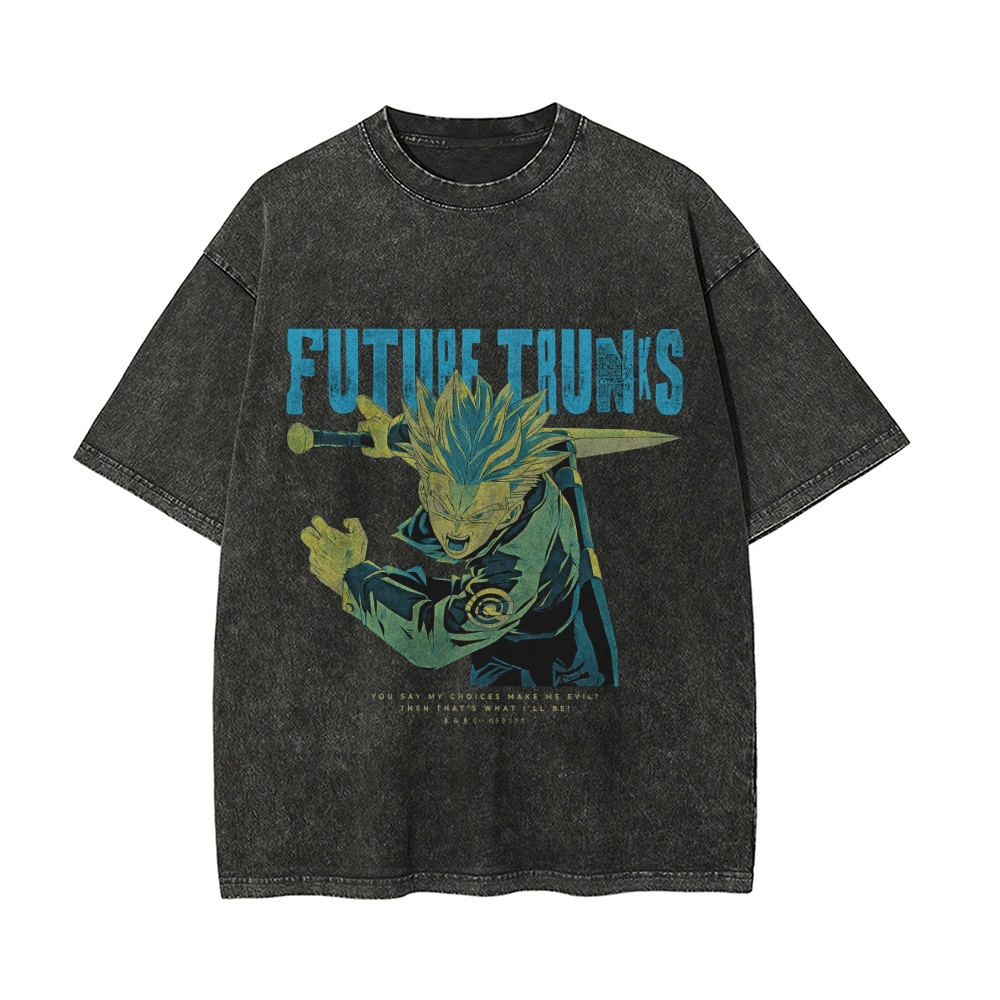 Future Trunks Vintage T-Shirt | Dragon Ball Super