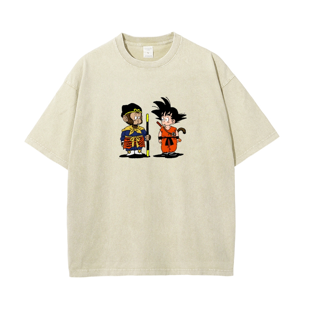 Q EDITION KID GOKU Vintage T-Shirt | DRAGON BALL SUPER