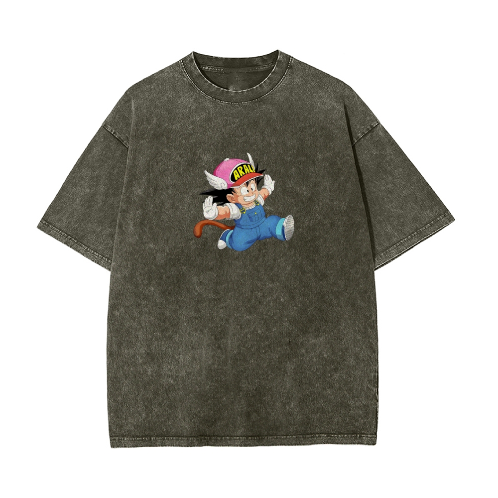 Q EDITION KID GOKU Vintage T-Shirt | DRAGON BALL SUPER