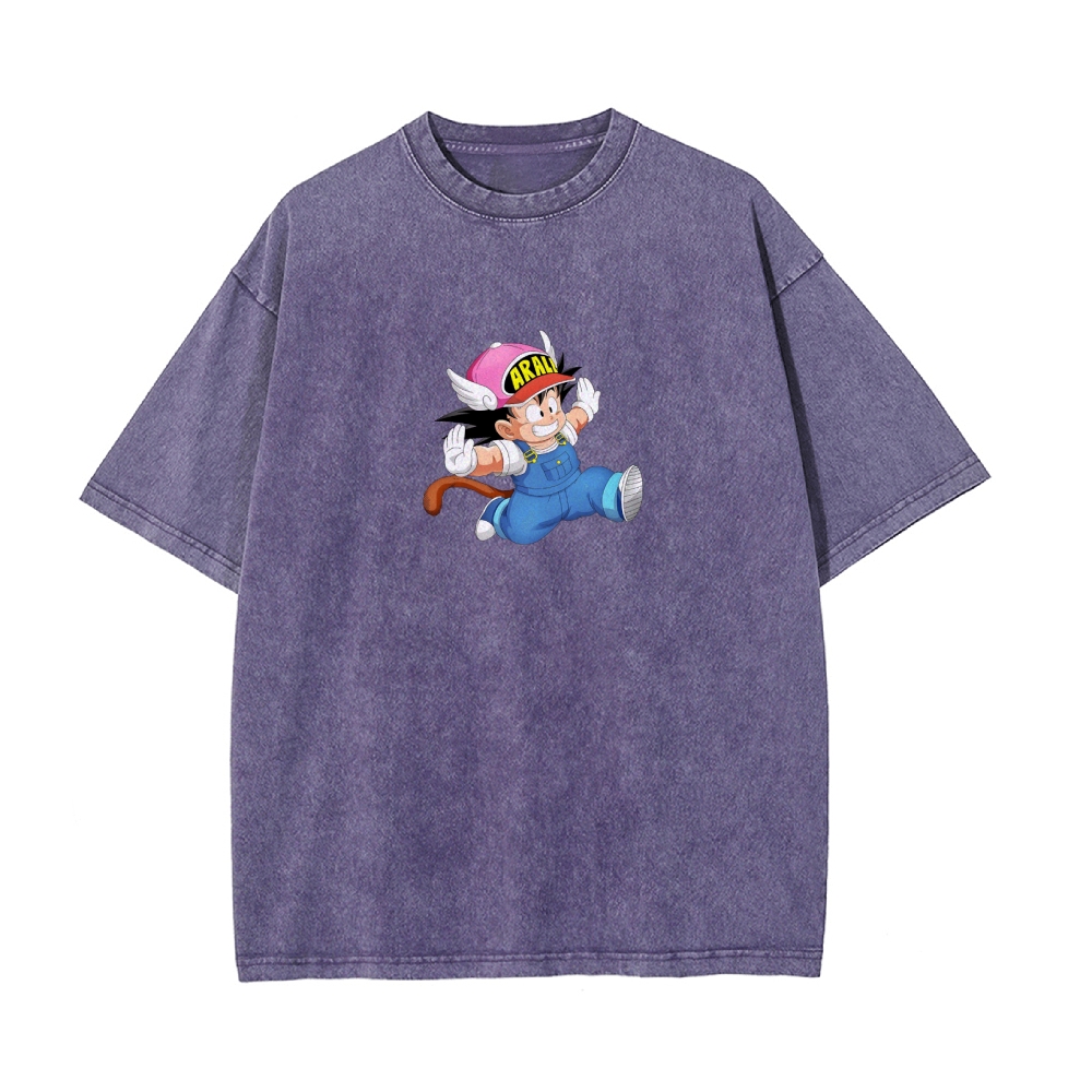 Q EDITION KID GOKU Vintage T-Shirt | DRAGON BALL SUPER