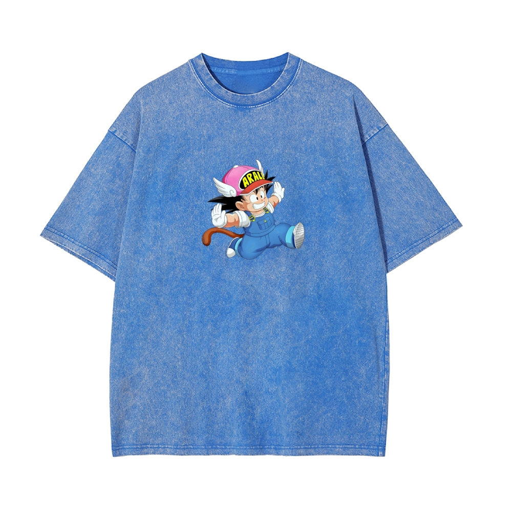 Q EDITION KID GOKU Vintage T-Shirt | DRAGON BALL SUPER