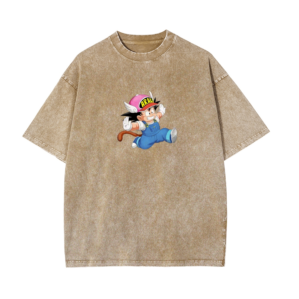 Q EDITION KID GOKU Vintage T-Shirt | DRAGON BALL SUPER