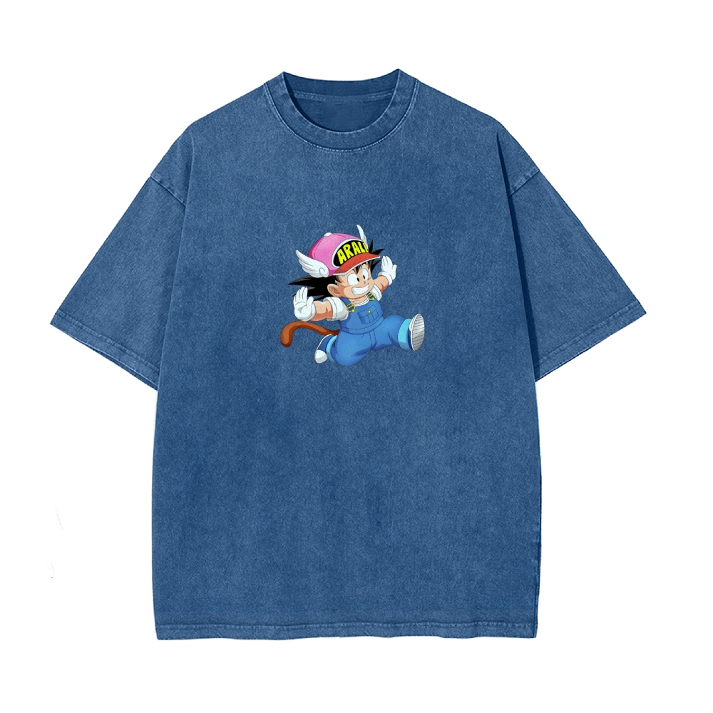 Q EDITION KID GOKU Vintage T-Shirt | DRAGON BALL SUPER